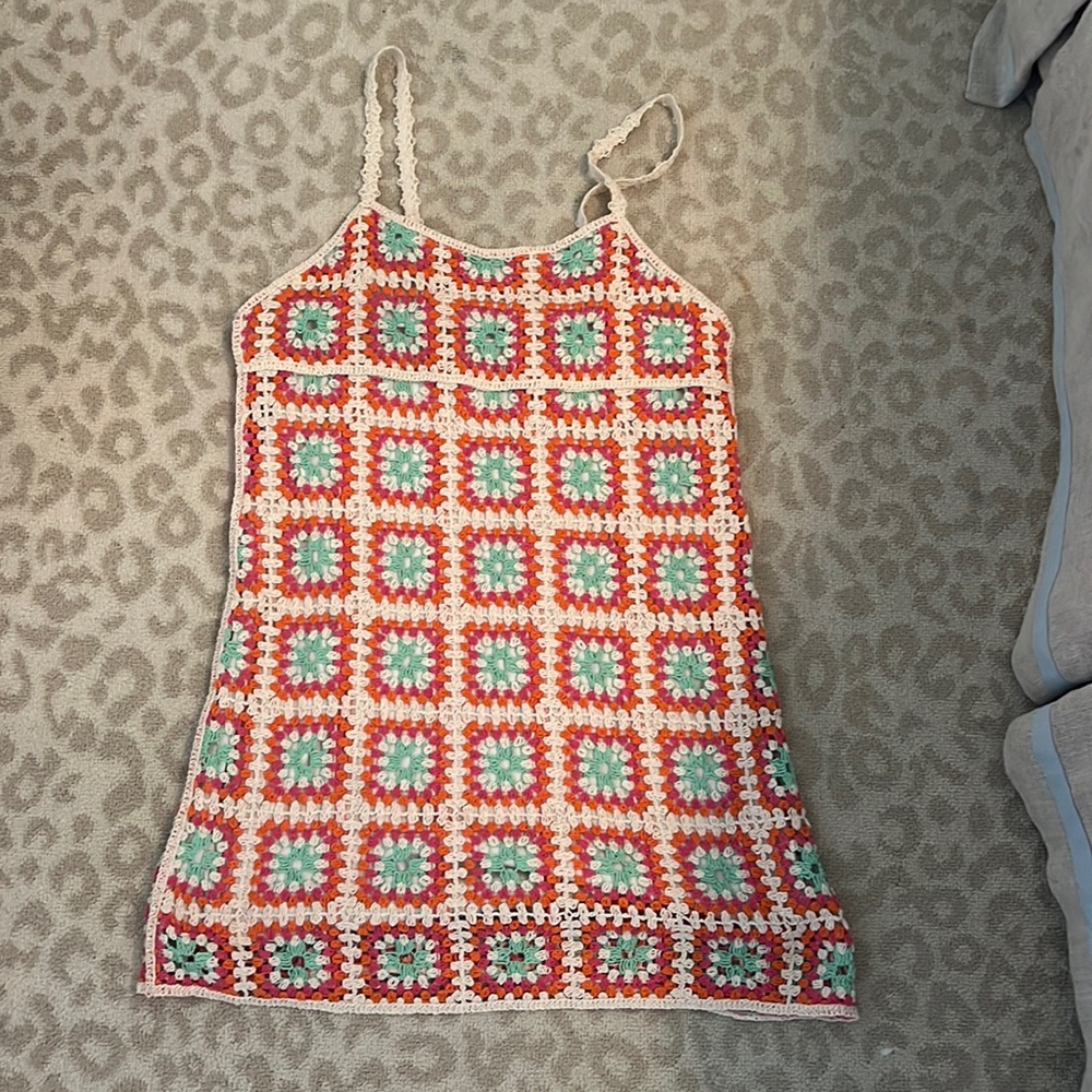 Zara crochet dress